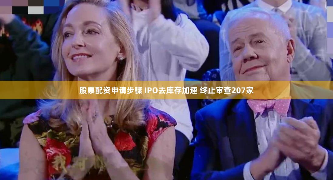 股票配资申请步骤 IPO去库存加速 终止审查207家