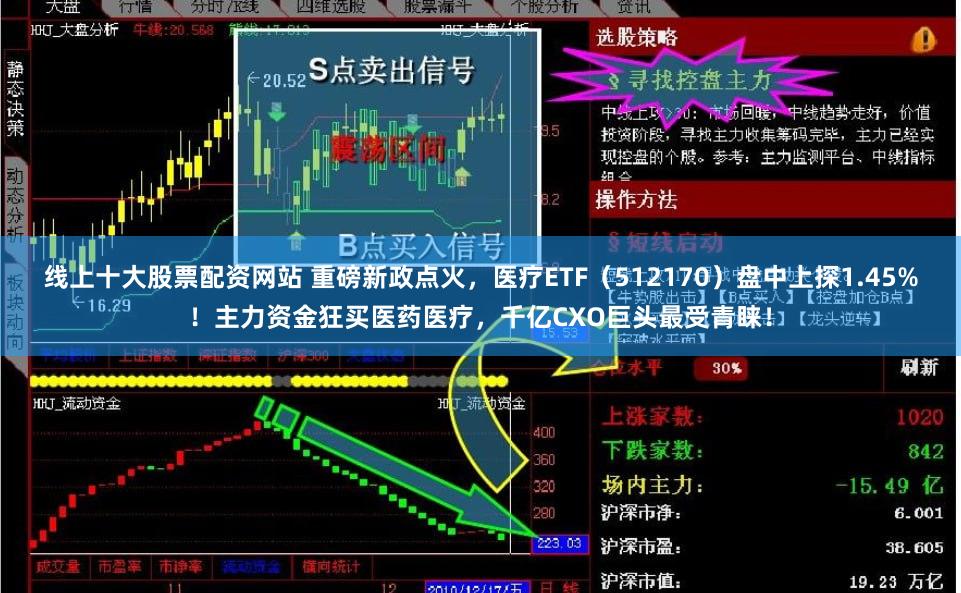 线上十大股票配资网站 重磅新政点火，医疗ETF（512170）盘中上探1.45%！主力资金狂买医药医疗，千亿CXO巨头最受青睐！