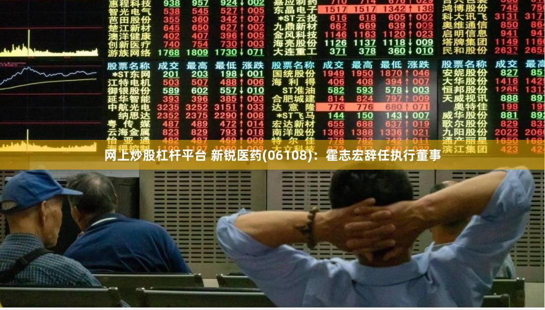 网上炒股杠杆平台 新锐医药(06108)：霍志宏辞任执行董事
